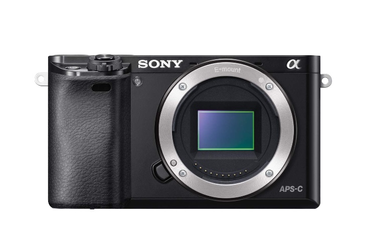 Sony ILCE6000B Compact System Camera Body (Fast Auto Focus, 24.3 MP, Electronic View Finder, Wi-Fi and NFC) - Black