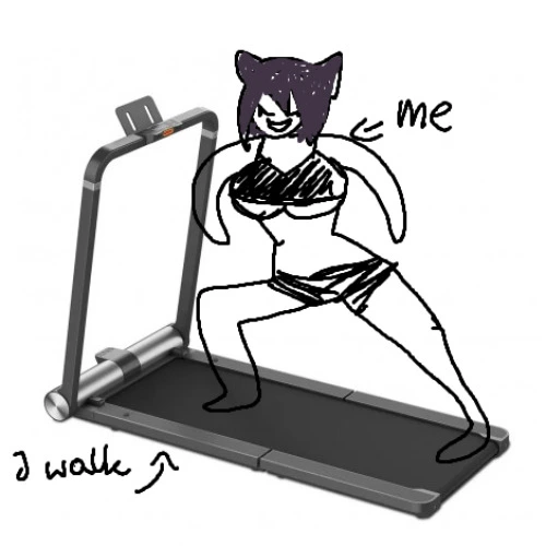 Walking Pad Treadmill :3