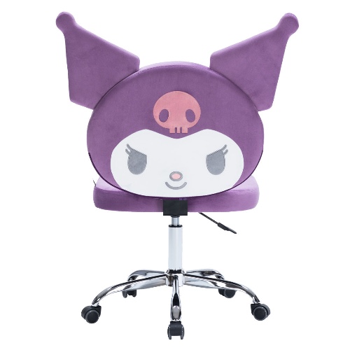 Kuromi x Impressions Vanity Swivel Chair - Lilac