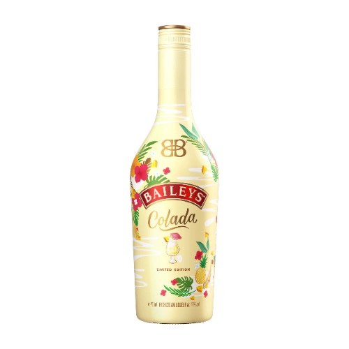 Baileys Colada | Original Irish Cream Likör | Limitierte Edition | Original Rezept mit köstlich neuem Geschmack | DER Tropenhit auf Eis oder im Cocktail | 17% vol | 700ml Einzelflasche | - 0.7 l Colada Single