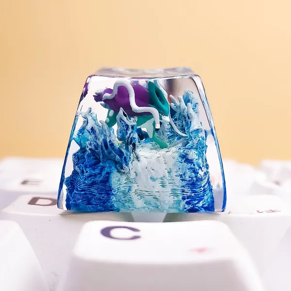 Suicune Pokemon Keycap 