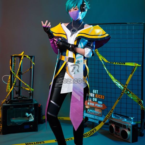 LOL Heartsteel Aphelios Cosplay Costume - S