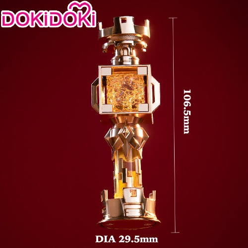 【Lighting Ver】DokiDoki Game Genshin Impact Gnosis Anemo / Geo Props Accessory Zhongli/ Baal/Venti | Geo