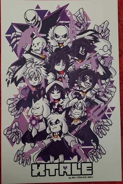 XTale (XTale/Undertale AU) Art Print