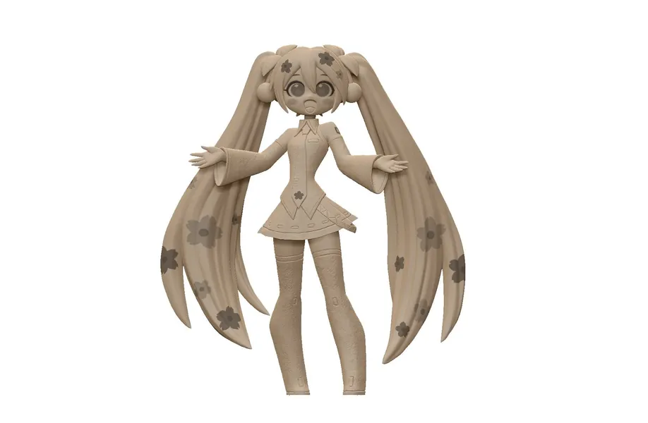 Vocaloid - Hatsune Miku CartoonY figure Sakura Miku - Furyu Non-Scale Figure [In Stock, Ship Today]