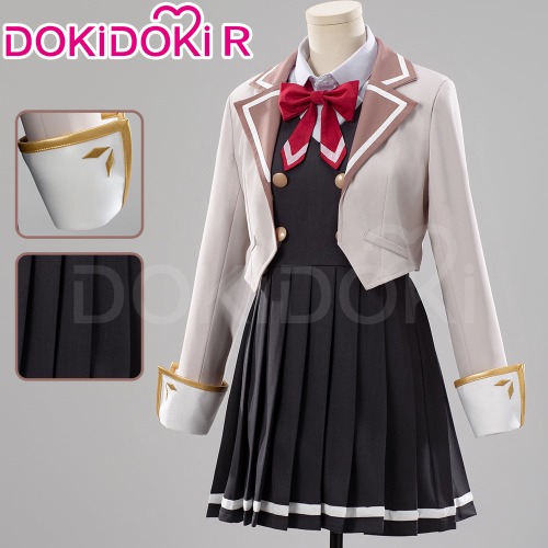 【Size XS-XL】DokiDoki-R Novel Alya Sometimes Hides Her Feelings in Russian Cosplay Alya Costume | Costume Only-S-Order Processing Time Refer to Description Page