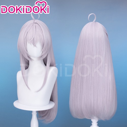 DokiDoki Novel Alya Sometimes Hides Her Feelings in Russian Cosplay Alisa Mikhailova Kujou Wig Long Straight Purple Hair | Wig Only-Order Processing Time Refer to Description Page