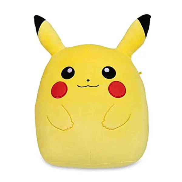 Squishmallows 20-Inch Pika Plush - Add Gengar to Your Squad, Ultrasoft Stuffed Animal Large-Sized Plush Toy, Official Kellytoy Plush (Pika, 20 Inch) (SQPG23)