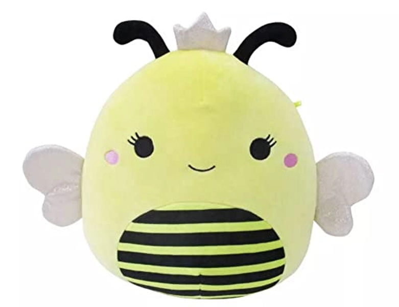 SQUISHMALLOW KellyToy - 16 Inch (40cm) - Sunny The Queen Bee - Super Soft Plush Stuffed Toy Animal Pillow Pal Buddy Birthday Valentines Gift