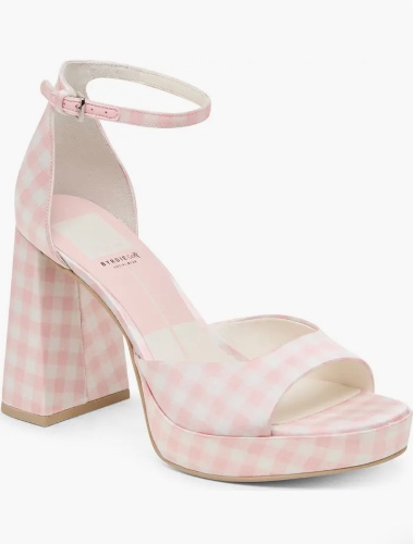 Dolce vita x byrdie golf ankle strap platform sandal