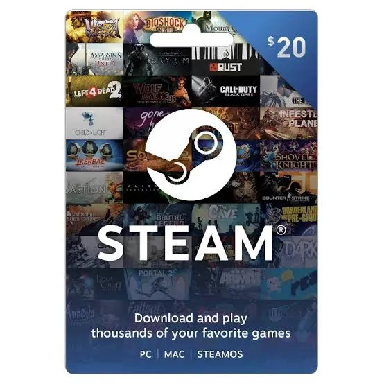 Steam Gift Card 
