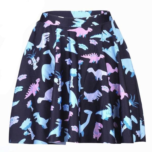 Pastel Dino Skirt 
