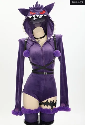 Gengar Cosplay Romper