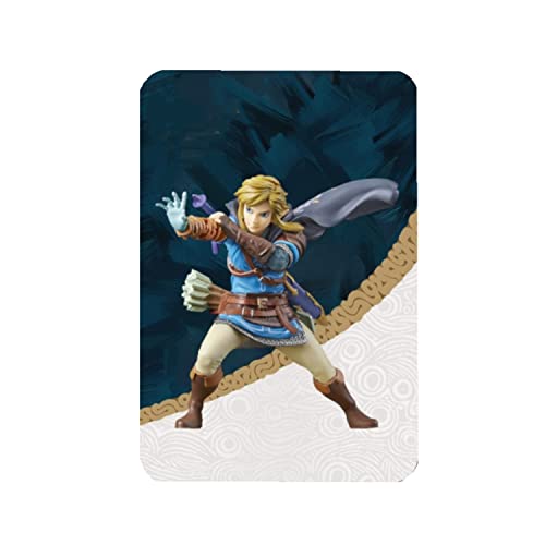 Latest 1-pcs zeld Link Tears of The Kingdom amibo Cards, Compatible Switch Games LOZ Tears of The Kingdom, Mini Card Size