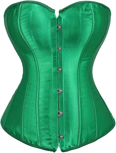 Corsets for Women Plus Size Black Corset Sexy Bustier Corset Top Lingerie - 5X-Large Green