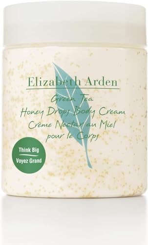 Elizabeth Arden - Green Tea Honey Drops, Crema Corpo al Tè Verde e Gocce di Miele, Rivitalizza e Idrata la Pelle, Rinfresca e Lenisce, Rigenera Anche la Pelle Arida - 500 ml - Corpo - 500 ml (Confezione da 1)