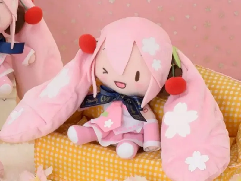 Vocaloid Sakura Miku (Winking) Preciality Special Mini Plush