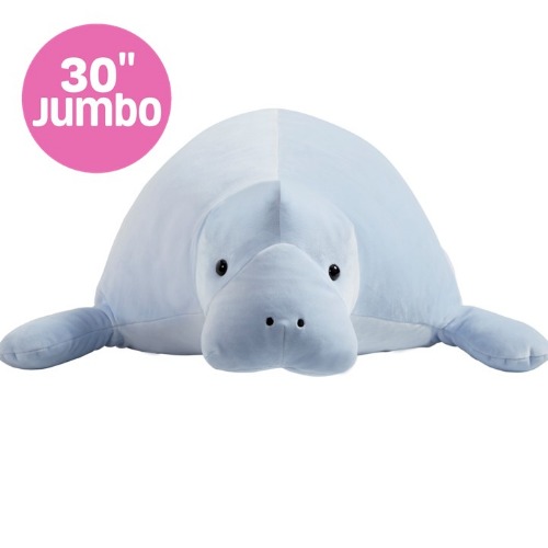 Milo Manatee Jumbo 30" Pillow Pet Puff