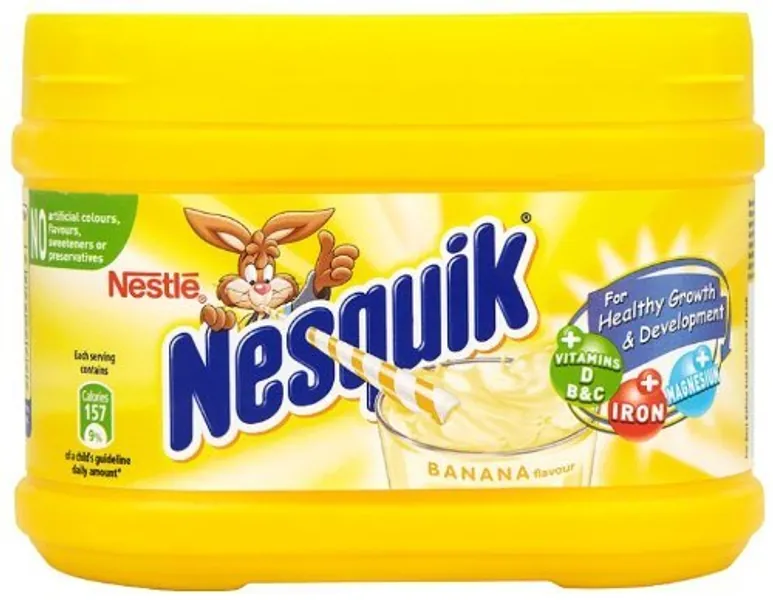 Nestle Nesquik Banana Flavor Milk Shake 300 G (1 box) by nestle - 
