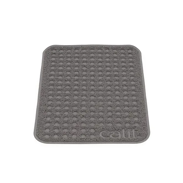 Catit Alfombra Arenera, Peq. 40 X 60 cm, Gris, 40 X 60 cm - Gris - 1 unidad (Paquete de 1)