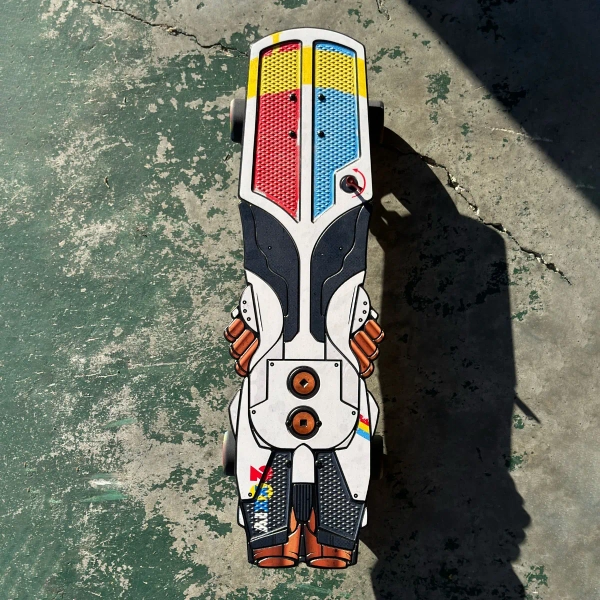 Allstar Vector Skimmer Deluxe Skate Deck by Bear Walker