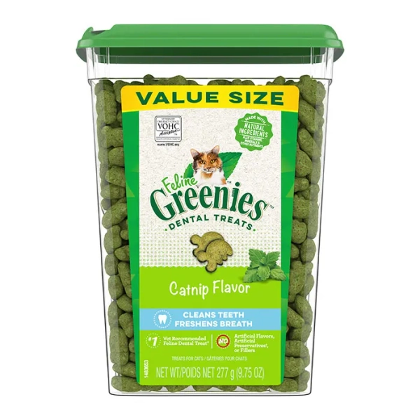 Greenies Catnip Cat Treat 277g x 2
