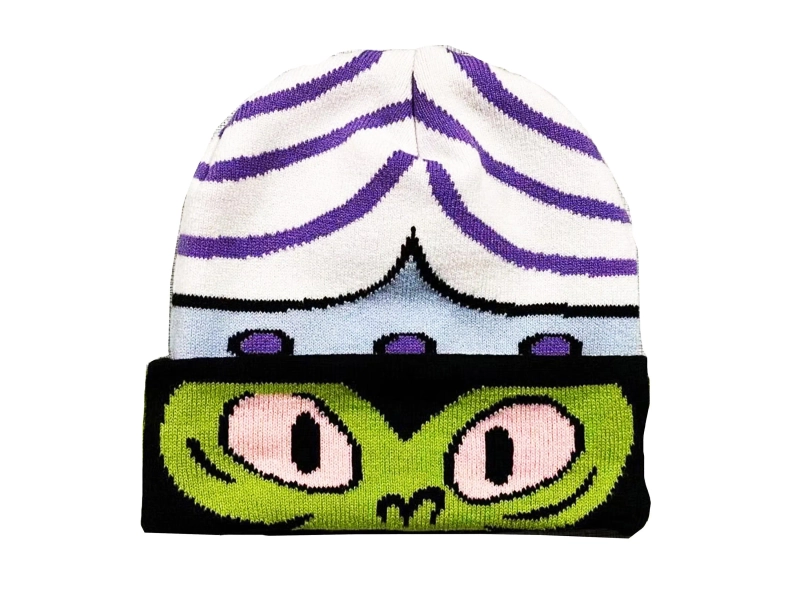 MOJO JOJO Powerpuff Girls Cartoon Beanie