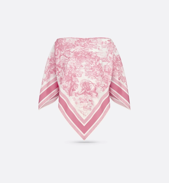 Dioriviera Toile de Jouy Sauvage Dior Silk Top