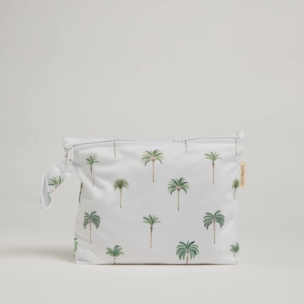 Snuggle Hunny Green Palm Mid Wet Bag