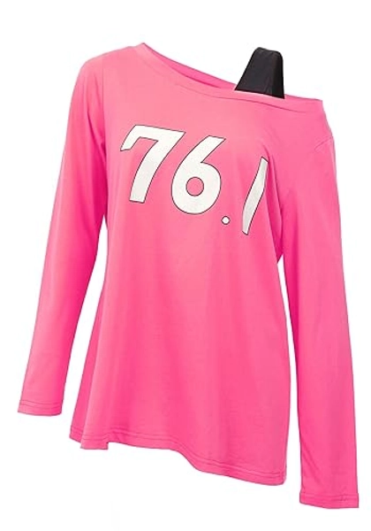 DAZCOS 2PCS Cosplay Costume 76.1 T-Shirt for Women Top with Underwear