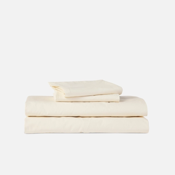 Organic Core Sheet Set, Queen | Vanilla