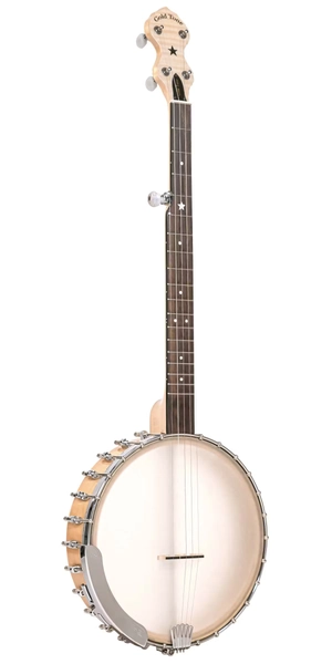 Gold Tone Cripple Creek CC-Carlin 12" Old Time Open Back 5 String Banjo with scooped fingerboard