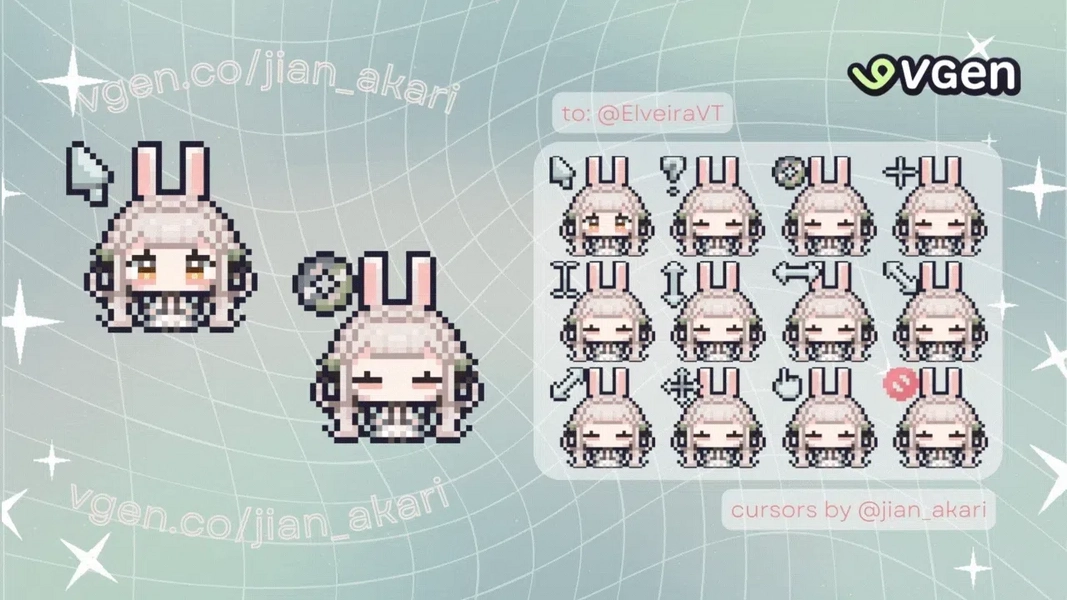 Bundle Deal! (Cursors + Sprites!) by Jian Akari (@jian_akari)