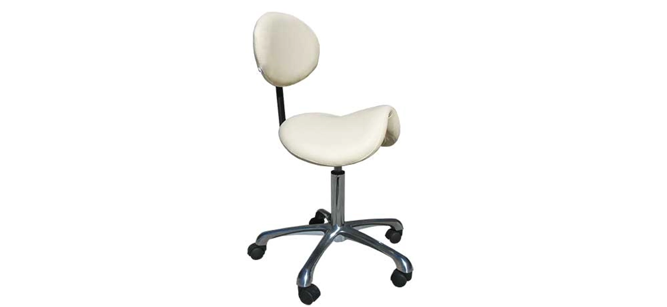 Backrest Saddle Stool | Firm N Fold