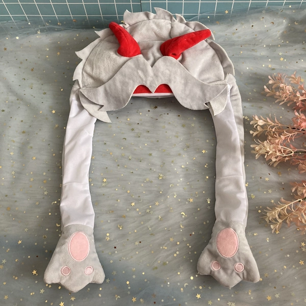 Genshin Hat Moving Ears Funny Plush Genshin Impact Cosplay Accessories - Itto