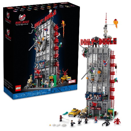 LEGO Marvel Super Heroes Daily Bugle 76178 Building Set for Adults (3772 Pieces) - Frustration-Free Packaging