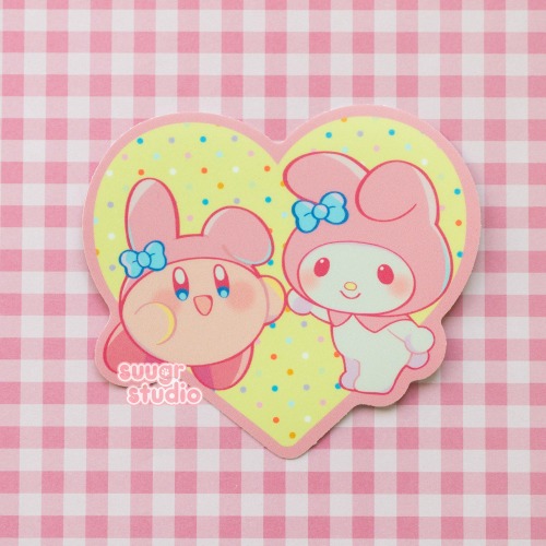 Poyo & Melody 3" Vinyl Sticker