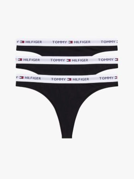 Tommy Logo Thong 3-Pack