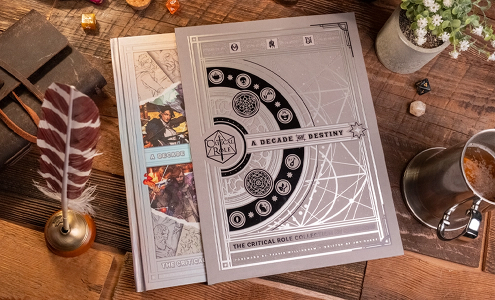 A Decade of Destiny: The Critical Role Collection by Sideshow Exclusive Book