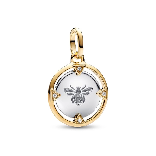 Pandora ékszer ME shine függő charm méhecskével - 763417C01