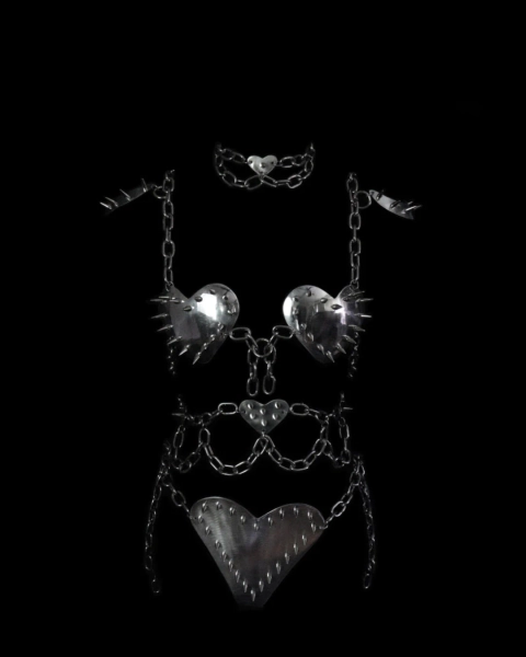 Hera Spiked Heart Set