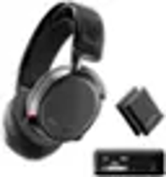 SteelSeries - Arctis Pro Wireless DTS Headphone:X v2.0 Surround Sound Gaming Headset for PS4 and PC - Black
