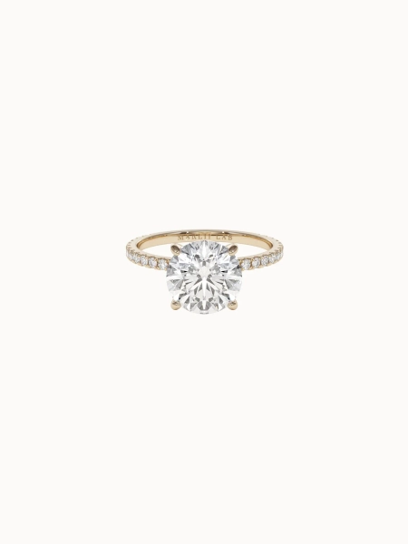 Twilight Round Engagement Ring - 2.00ct / D / VVS1