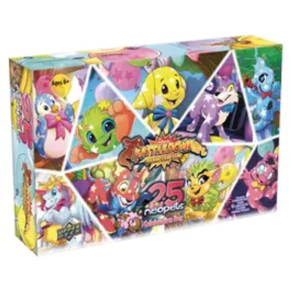 Neopets Battledome Trading Card Game 25th Anniversary Celebration Box