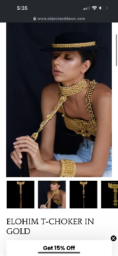 gold leash