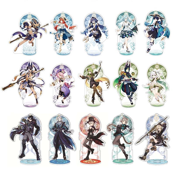 Genshin Impact Acrylic Standee Genshin Figure Stand