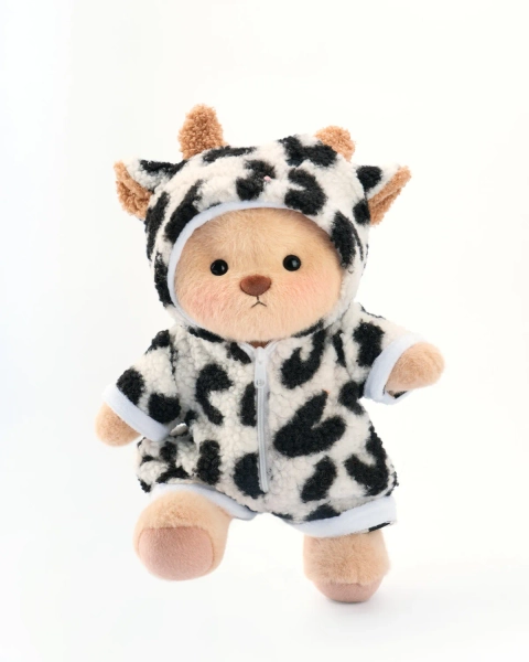 Getahug Cute🐮Cow Bear | Handmade Jointed Teddy Bear Gift