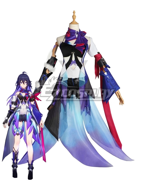 Honkai: Star Rail Seele Purple Blue Cosplay Costume