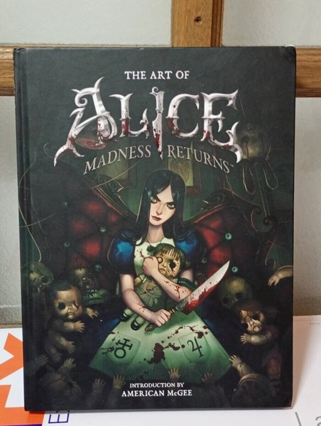 THE ART OF Alice Madness Returns Art Book Illustration English Version Pre-Owned