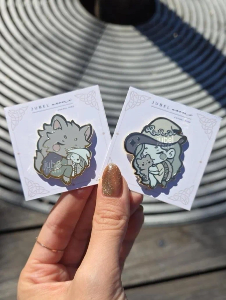 Elden Ring Ranni & Blaidd | Enamel Pins